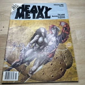 Vintage Fantasy HEAVY METAL 1981 February Adult Illustrated Magazine - Foto 1 di 8