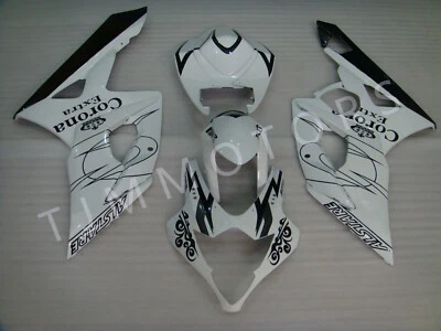 Kit de carenado de carrocería molde de inyección ABS extra corona blanca para GSXR1000 05-06 Foto 1 de 4