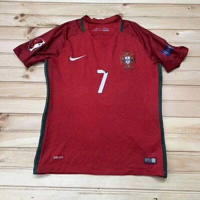 Nike Portugal #1 Forles Euro 2016 Winning Home Jersey Size Small Authentic Rare - Image 1 of 4