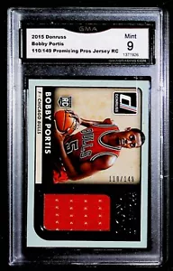 Camiseta deportiva Donruss #9 2015 Bobby Portis Promising Pros RC 110/149 GMA 9 - Imagen 1 de 2