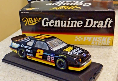 1995 Rusty Wallace Miller Genuine Draft MGD Ford Thunderbird Action 1:24  NASCAR - Image 1 of 4