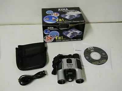  Zina Binoculars Digital Camera Digitial Video PC Cam Camera 4 in 1  - Image 1 of 4