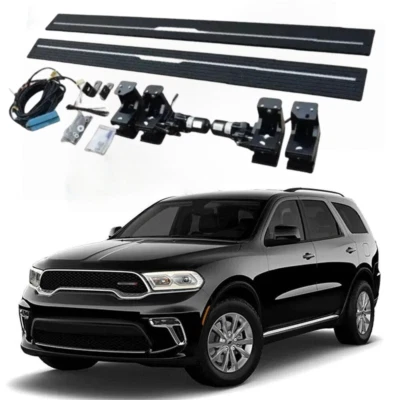 2 estriberas desplegables con escalón lateral eléctrico para Dodge Durango 2011-2026 Foto 1 de 4