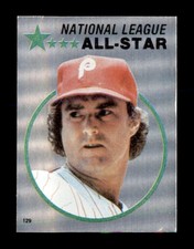 1982 Topps Stickers #129 Steve Carlton Foil EXMT+ X2488473
