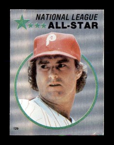 1982 Topps Stickers #129 Steve Carlton Foil EXMT+ X2488473