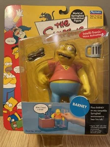 New Playmates The Simpsons Barney Action Figure Figurine Interactive 2000 - Picture 1 of 9