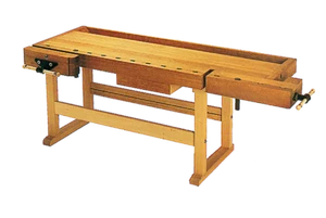 Hobelbank Medior Nr. 3 2150x645x870 schwere Schreinerhobelbank Holzwerkbank - Bild 1 von 1