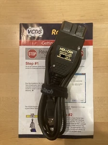 GENUINE ROSS-TECH HEX+CAN USB VCDS with UNLIMITED VINs - Picture 1 of 3