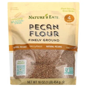 Nature's Eats Pecan Flour, Finely Ground, 16 Oz - Picture 1 of 6