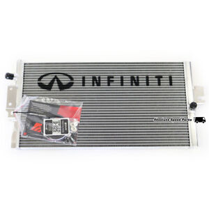 NEW Red Alpha Heat Exchanger for Infiniti Q50 Q60 VR30 AMS 21410-ALPHE