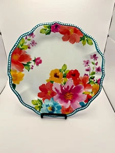 Pioneer Woman Breezy Blossoms Melamine Dinner Plates 10.75" Set of 2 NEW Spring - Picture 1 of 8