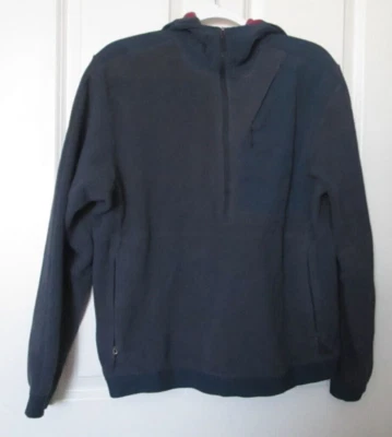 Lululemon Lab Siffra Hybrid 1/2 Zip Hoodie Zip Pockets Size M Black Iris Blue - Image 1 of 4