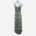 Moulinette Soers By Anthropologie Maxi Dress Xs Green Paisley With Pockets