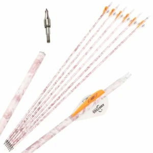 SP500 ID 6.2mm Archery Carbon Arrows 30" Compound Recurve Bow Hunting Target - Picture 1 of 22
