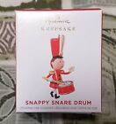 NEW Hallmark SNAPPY SNARE DRUM 2021 Marching Band Drummer Miniature Ornament NIB