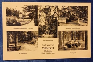 Wingst ,Luftkurort (Dobrock) Post Höllengrube Ansichtkarte Postkarte Deutschland - Bild 1 von 3