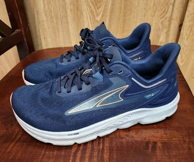 Altra Torin 6 Navy Blue/Coral Athletic Running Sneakers Women's Size 9 Wide - Image 1 of 4