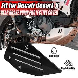Brake Master Cylinder Guard Black Fits Ducati Desertx 2022 2023 Protection Cover - Picture 1 of 8
