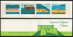 Fortresses Booklet of 4v Madeira 1986 MNH SG#226-229 MI#MH 6 - Picture 1 of 1