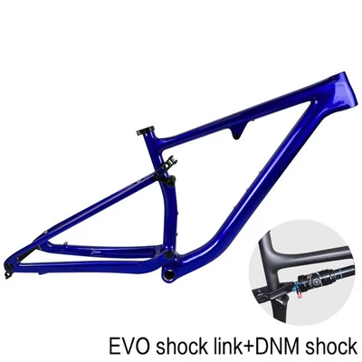 Cuadro de bicicleta de choque de fibra de carbono 29er para bicicletas de montaña cuadro de freno de disco 148 * 12 mm Foto 1 de 4