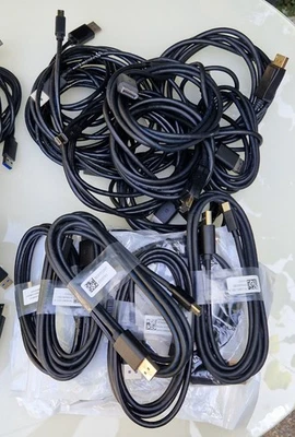 17x Dell and BENFEI DisplayPort to Mini DisplayPort (Thunderbolt) - Image 1 of 4