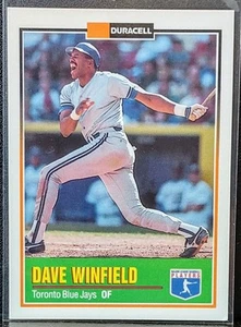 1993 Duracell Dave Winfield #24 Toronto Blue Jays HOF Outfielder NMT-MT - Bild 1 von 2