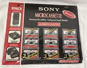 Paquete de 9 microcasetos 60 minutos MC-60 - Imagen 1 de 2