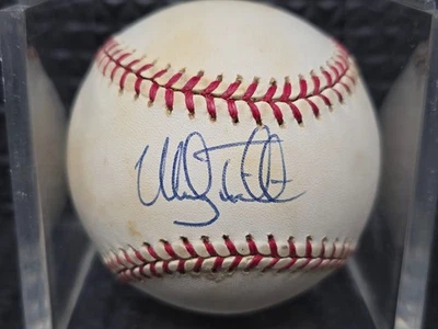 Béisbol ROBAL Rawlings firmado por Mickey Tettleton en estuche Foto 1 de 4