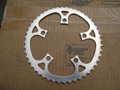 Plato de anillo de cadena Sugino 48t pieza de bicicleta de colección 110 BCD 48 dientes Japón Foto 1 de 4