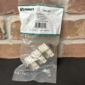 Panneau adaptateur fibre Panduit FAP6WEIDLC 6 duplex LC multimode bronze neuf - Photo 1/7