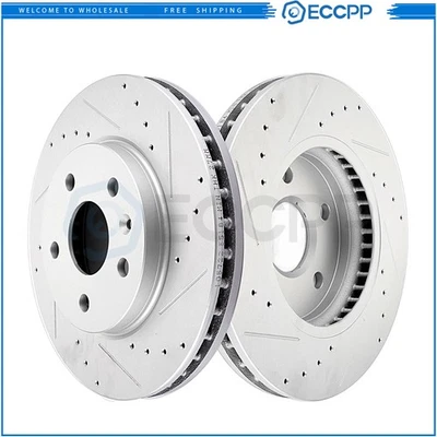 Rotores de freno de disco delanteros para Buick LaCrosse Regal Chevrolet Malibu Limited Foto 1 de 4