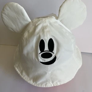 Tokyo Disney Resort Halloween 2024 Limited Ghost Mickey Bucket Hat New Japan NWT - Picture 1 of 4