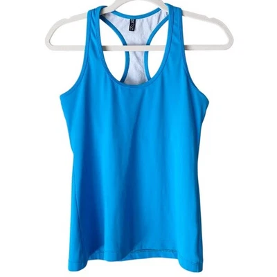 Camiseta sin mangas Onzie espalda deportiva sujetador de estante ropa deportiva gimnasio atlético azul M/L Foto 1 de 4