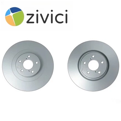 Par de rotores de freno delanteros de 2 piezas para Subaru Forester Outback Legacy XV Crosstrek Foto 1 de 4