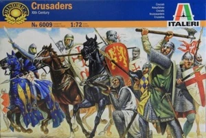 Italeri 6009 1/72 Scale Model Kit Crusaders Figure (Knights & Heavy Cavalry)Set - Picture 1 of 1