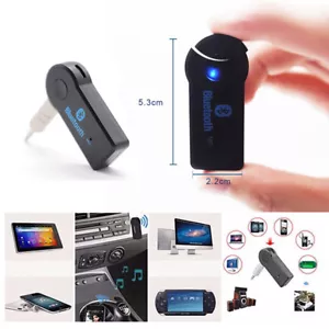 ADATTATORE BLUETOOTH RICEVITORE VIVAVOCE AUTO AUX V3.0 STEREO AUDIO SMARTPHONE - Bild 1 von 8
