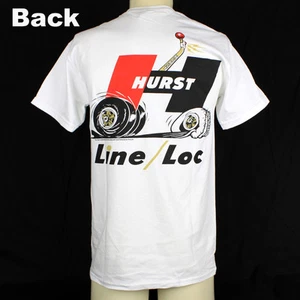 Original HURST Shifter Line Loc Hot Rod Dragster Racing Muscle US Car T- Shirt - Picture 1 of 2