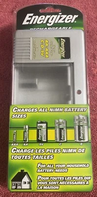 NEW Energizer Rechargeable Universal NiMH Battery Charger NOS  Sealed - Image 1 of 3