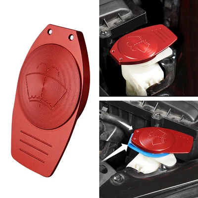 Bouchon de Lave-glace prévu Aluminum pour AUDI A1 A3 TT Pour VW Golf 7 7.5 GTI R - Image 1 of 4