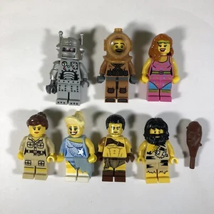 Lego CMF Minifigure Lot-Robot, Diver, Roman Gladiator, Caveman, Ice Skater+ More - Picture 1 of 2