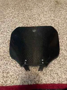 VOR Vertemati Other Apps Real Carbon Fiber Front Number Plate Universal Mint NOS - Picture 1 of 6