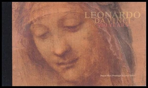 2019 GB Leonardo da Vinci 500th Death Anniversary DY28 Prestige Booklet komplett - Bild 1 von 2