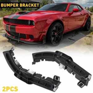 Pair Front Left & Right Bumper Support For Brackets Dodge Challenger 2008-2021 - Picture 1 of 10