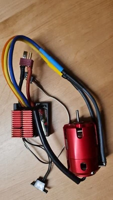 Robitronic brushless Crawler-Regler plus Trackstar brushless 21 Turn Motor - Bild 1 von 3