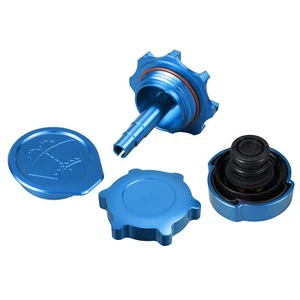 BEVINSEE Engine Cover Cap Set For BMW E46 320i 323i 325i 330i 1999-2005 - Picture 1 of 8