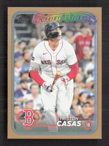2024 Topps Series 2 Triston Casas #513 GOLD /2024 - Picture 1 of 2