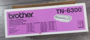 Cartucho de tóner Brother TN-6300 negro original OEM Laserjet - Imagen 1 de 2