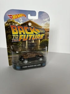 HOT WHEELS Retro Entertainment Back To The Future Ford Super De Luxe manure 2015 - Picture 1 of 1