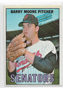 1967 Topps #11 BARRY MOORE RC Washington Senators NR-MINT rookie