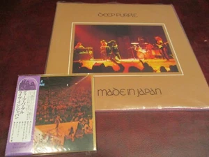 DEEP PURPLE MADE IN JAPAN RARE JAPAN OBI REPLICA  CD + 180 GRAM VINYL 2 LP SET - Picture 1 of 1